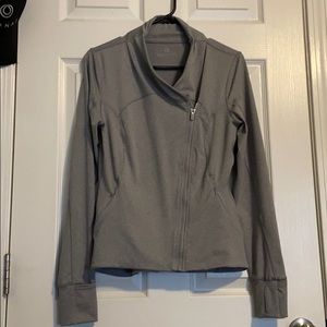 90 degree zip up athletic.